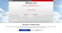 Desktop Screenshot of es.exilim.eu